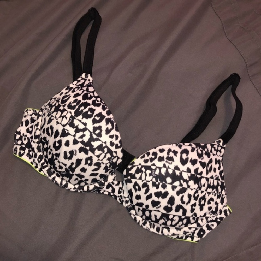 (NWOT) Leopard print Victoria's Secret pushup bra